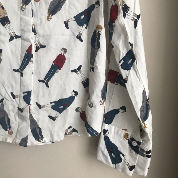 Cute and funky botton down shirt - Picture 3 of 7